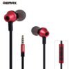 Remax Stereo Handsfree RM 610D Red