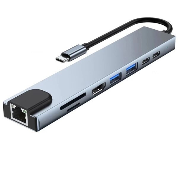 8 in 1 Multiport Adapter USB