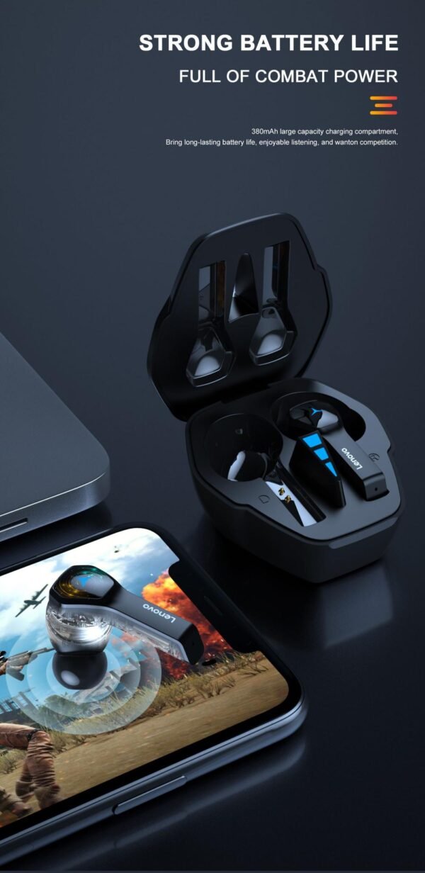 Lenovo HQ08 True Wireless Gaming Earbuds