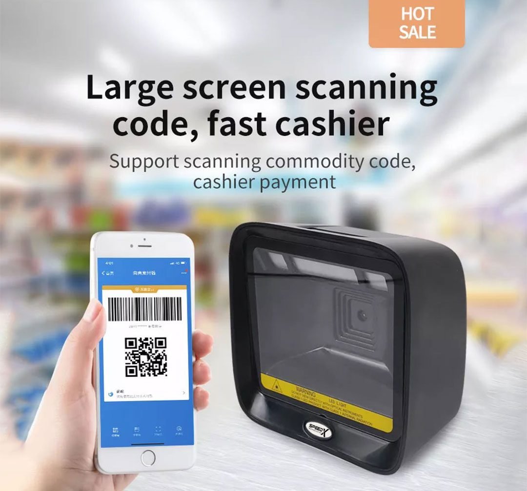 9700 2D CMOS Barcode Scanner