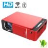 T6 Android Portable Projector Red