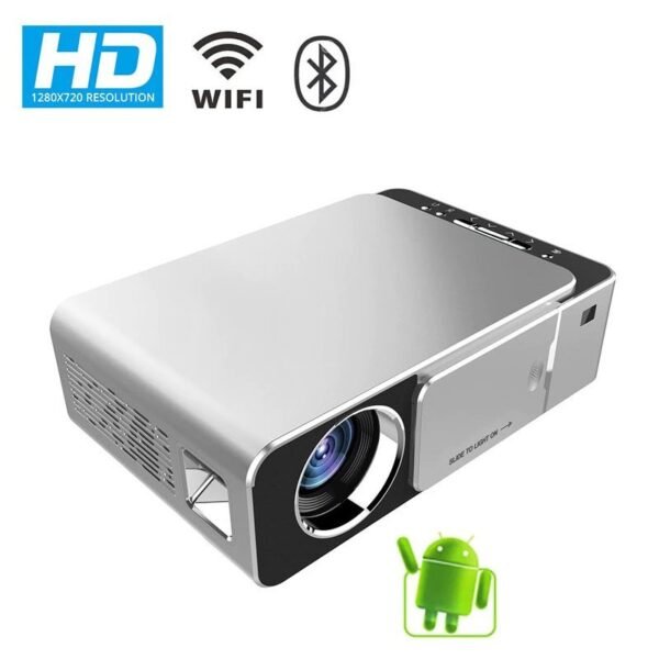 T6 Android Portable Projector Silver