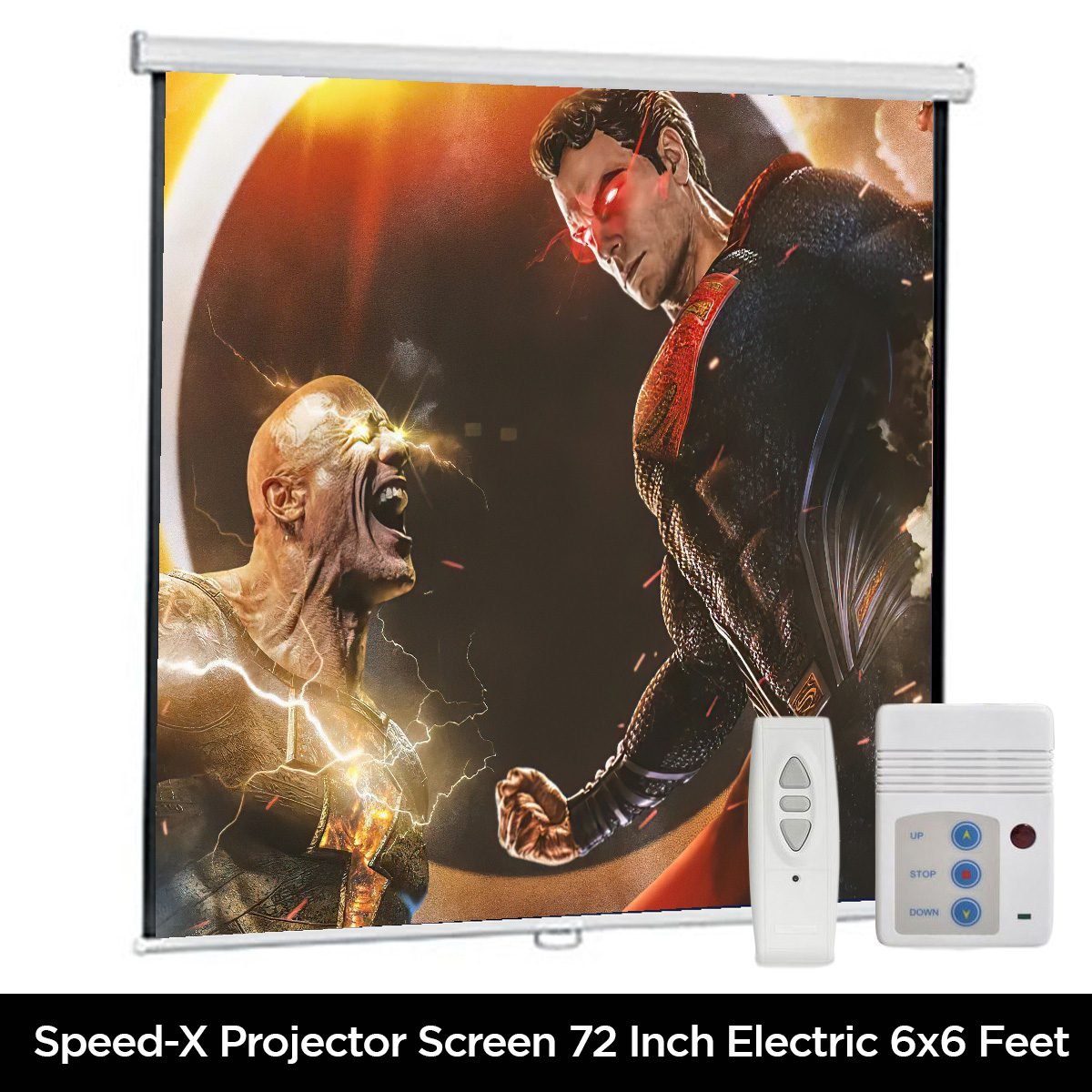 72-inch Motorised Projector Screen