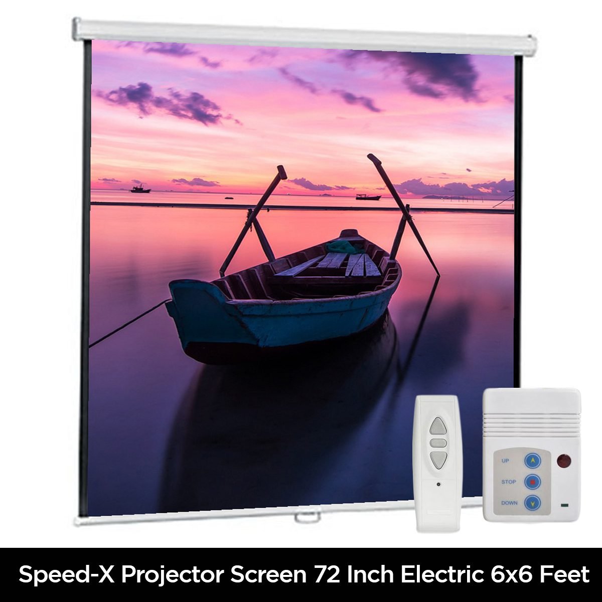 Speed-X Motorised Projector Screen
