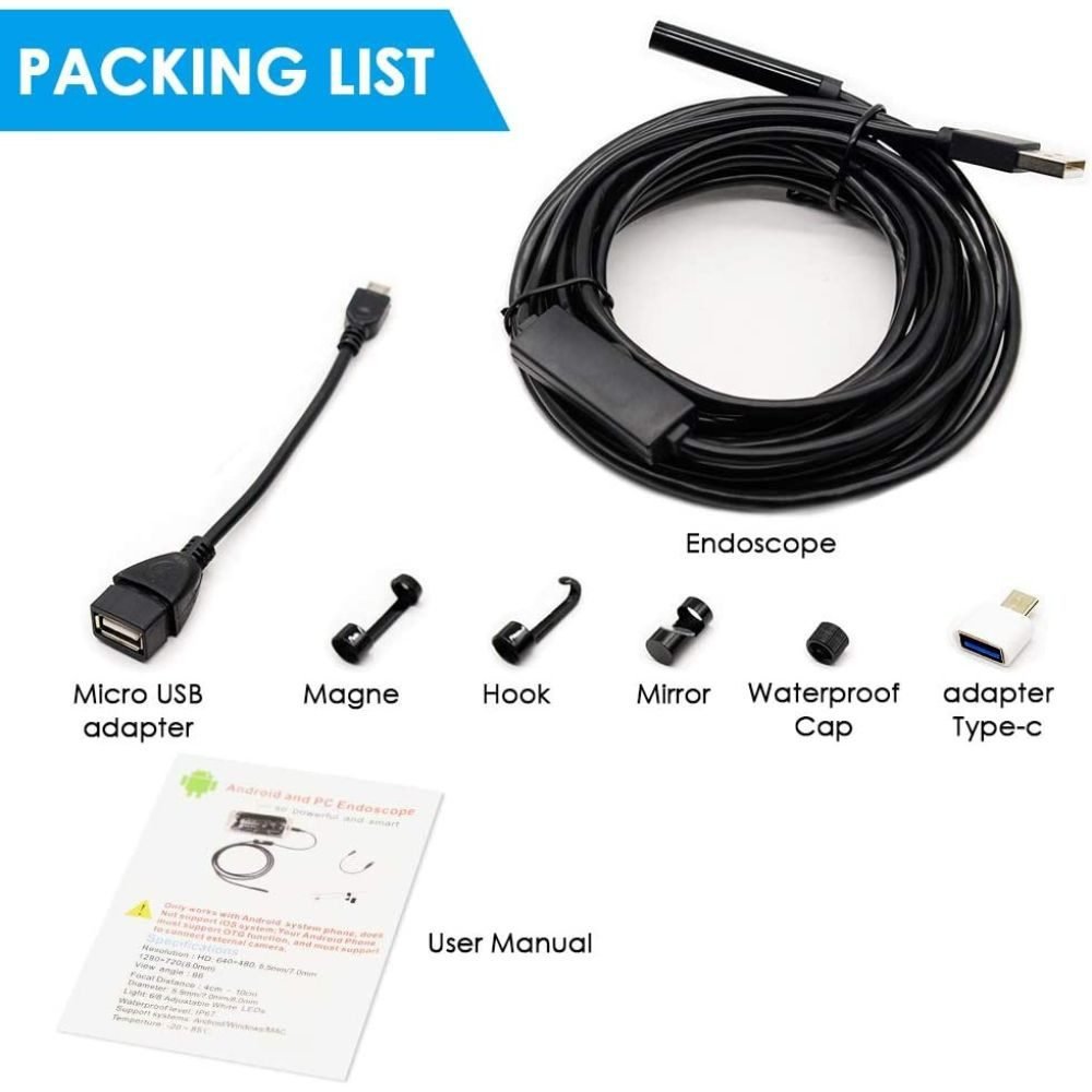 USB Endoscope Camera