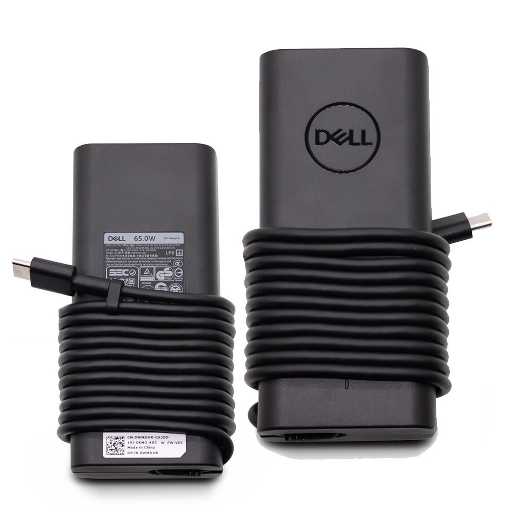 Dell 65W USB-C Power Adapter Laptop Charger