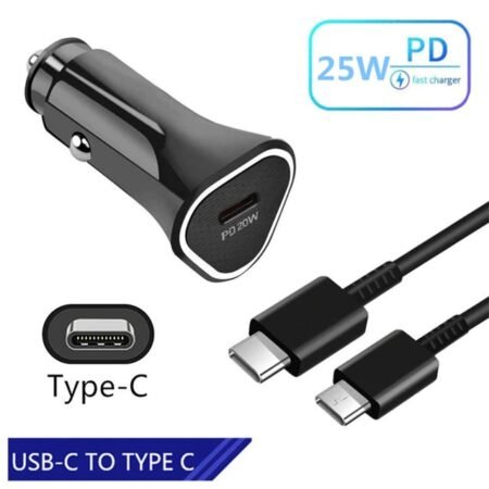 Type C 25W Samsung Car Charger
