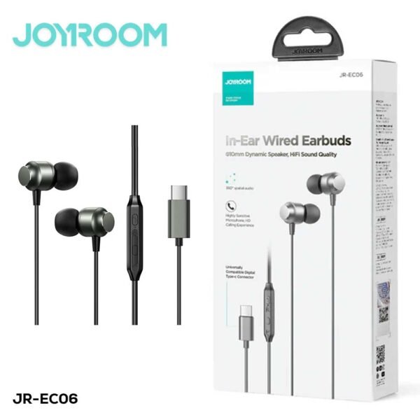 Joyroom TYPE-C Wired Earbuds