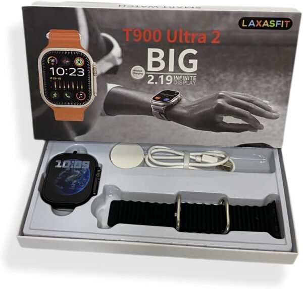 T900 Ultra Black Smartwatch