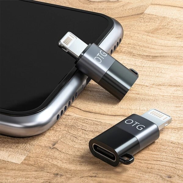 USB-C to Lightning OTG Adapter