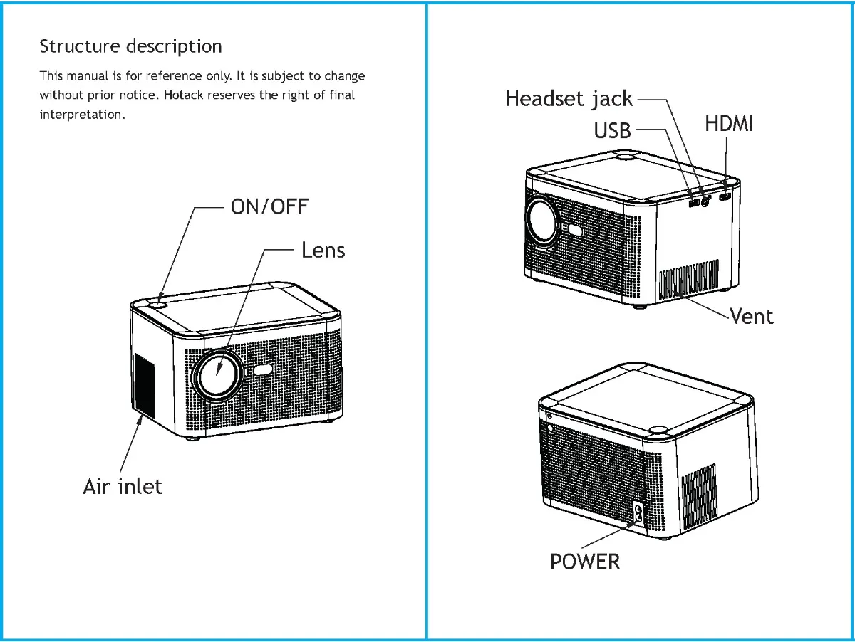 HY350 Android Projector