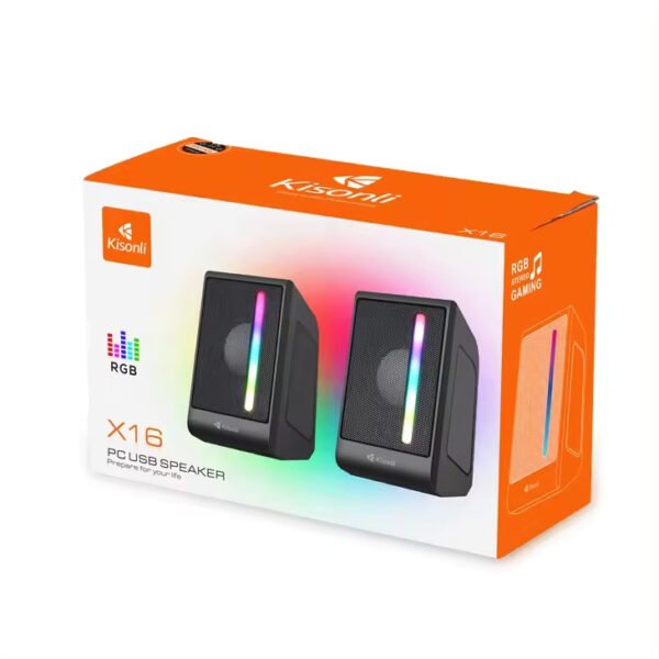 Kisonli X16 RGB Light Portable Speaker