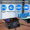 8 Port Multi-Device Charging Station