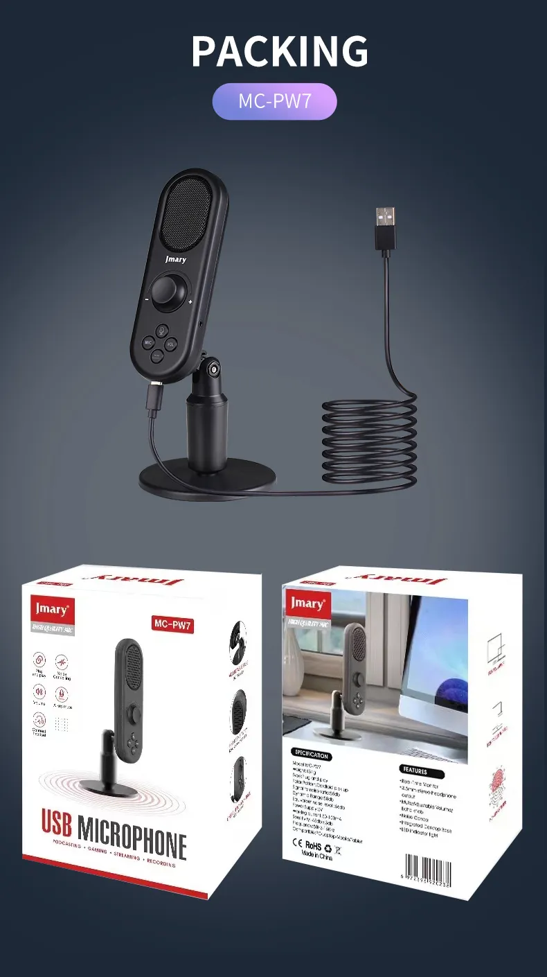 Jmary PW7 USB Microphone