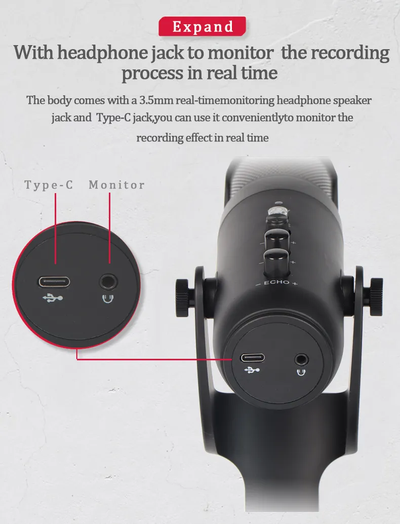 PW9 RGB Recording Microphone