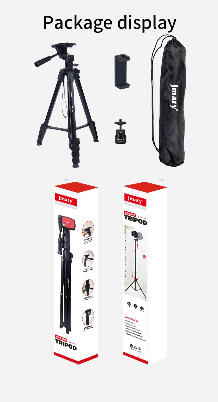 Jmary KP-2209 Horizontal Tripod