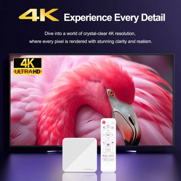 H96 Max 4K TV BOX