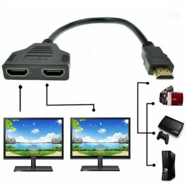 HDMI Y Cable Splitter