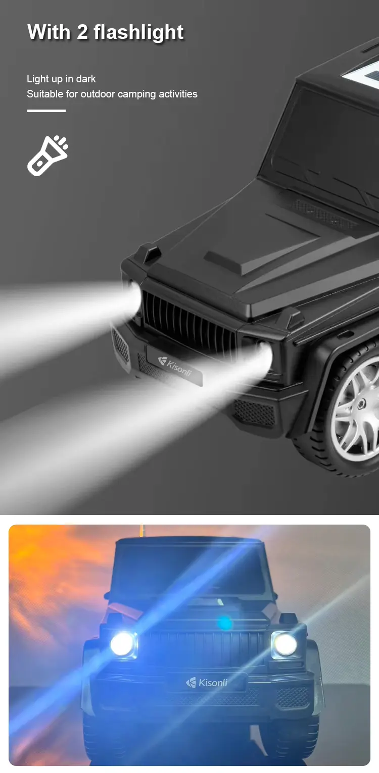 Kisonli B2 Solar Charging Car Bluetooth Speaker