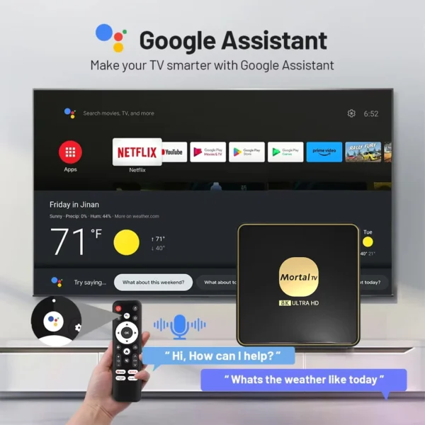 MORTAL Android TV Box