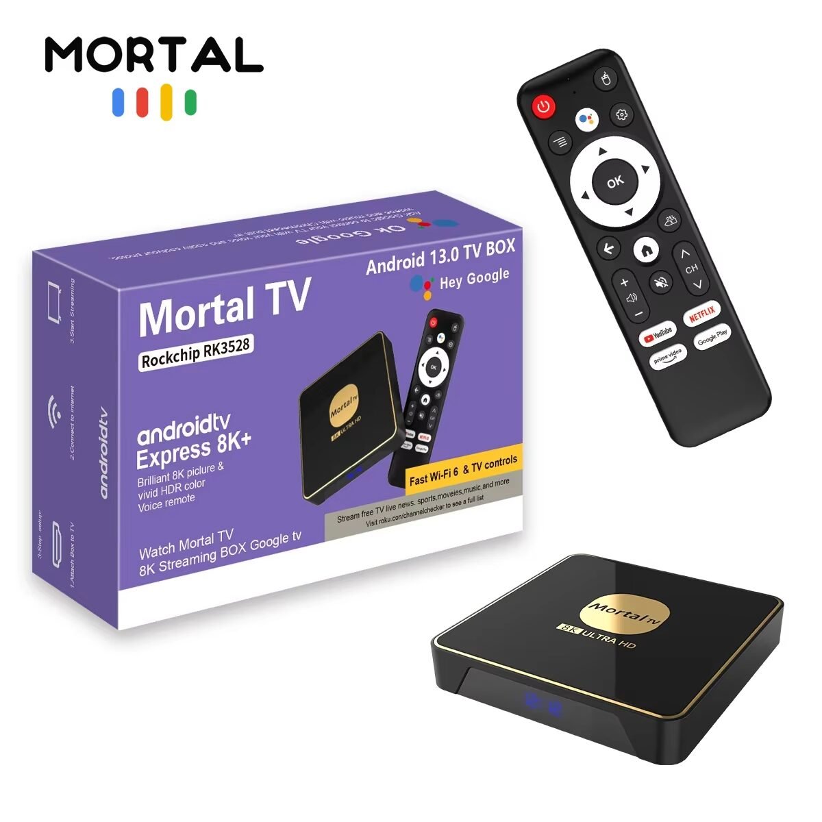 MORTAL T3 Android Box