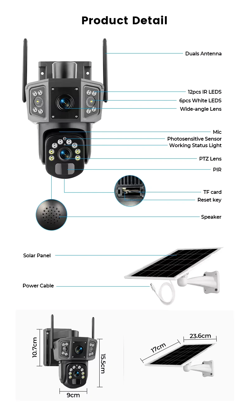 Solar Outdoor Camera