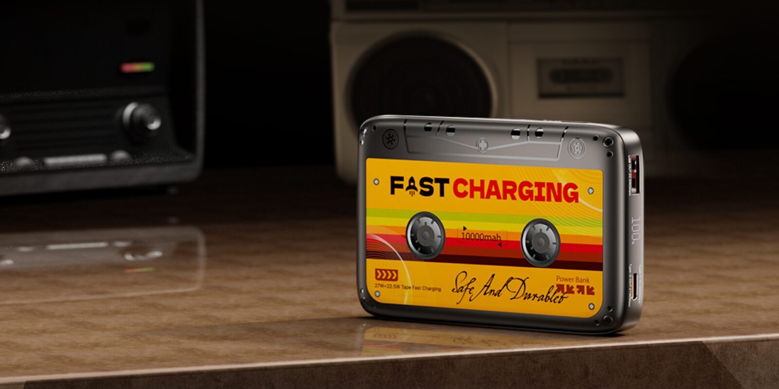 Tape Fast Charging Power Bank