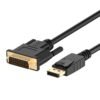 D Port To DVI Male Cable