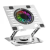 Rotatable RGB Laptop Cooling Stand