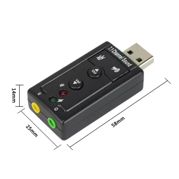 USB Sound Card 7.1