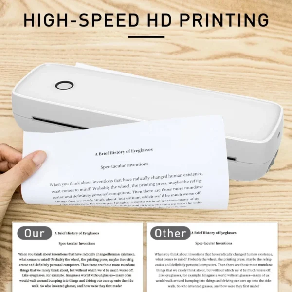 Speed-X Portable Thermal Printer