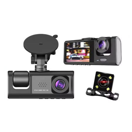Y16 3-Channel Dash Camera