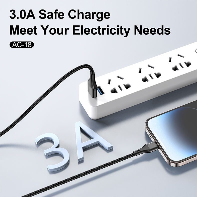 Aspor 3A USB To Type-C Cable