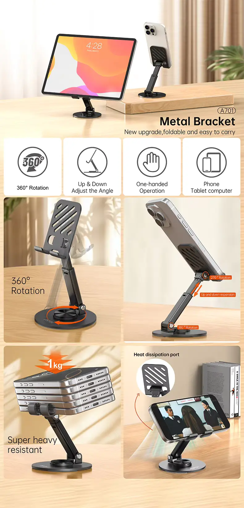 Aspor A701 Mobile Stand