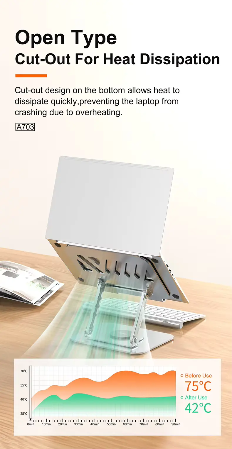 Aspor Foldable Laptop Stand