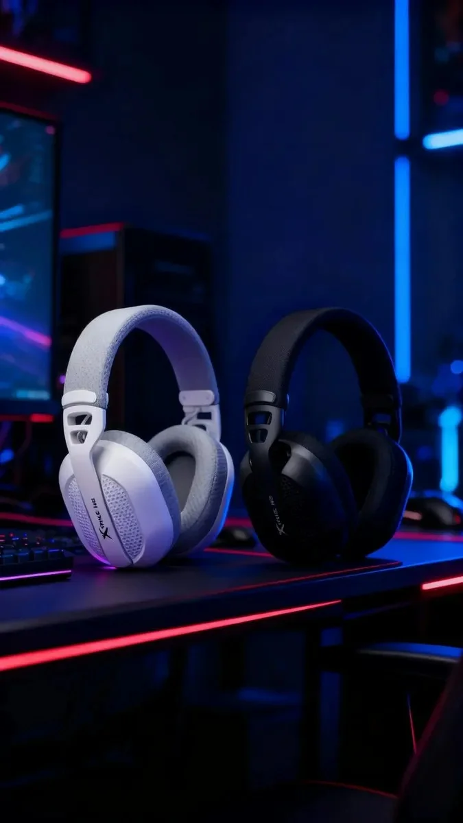 Wireless and Wired Gaming Headphone