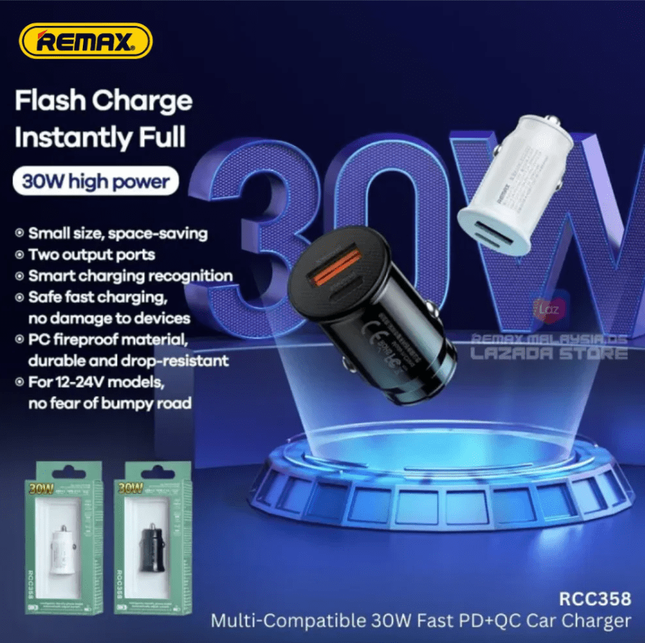Remax RCC358 Siya Series Car Charger
