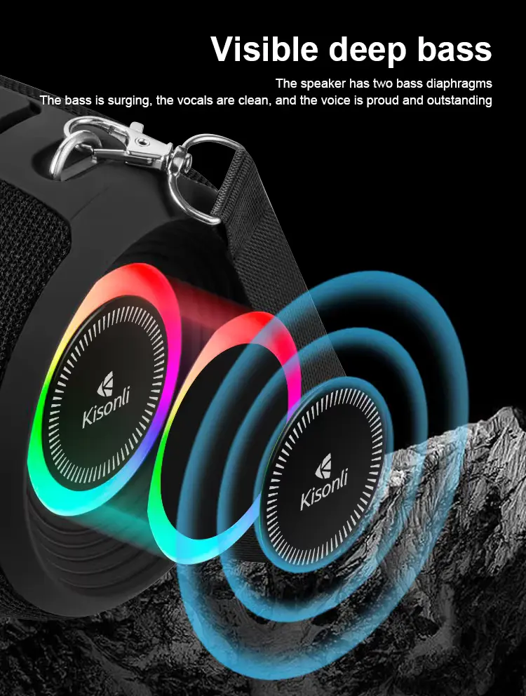 Kisonli Q28 RGB Speaker